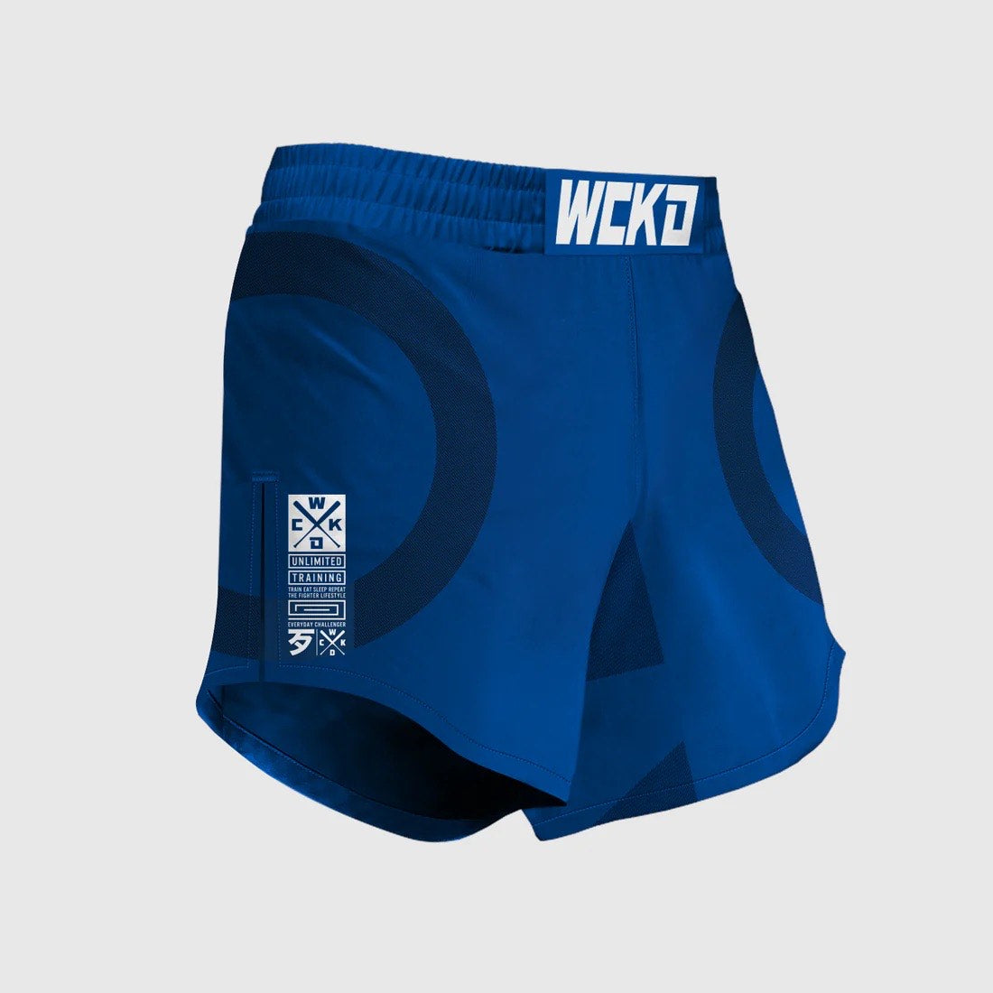Wicked1 MMA Shorts  ELEMENT KRUZ BLUE