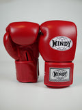 Windy Boxing Gloves Velcro Red — fight gear in Phuket (Chalong) | MMAGuy