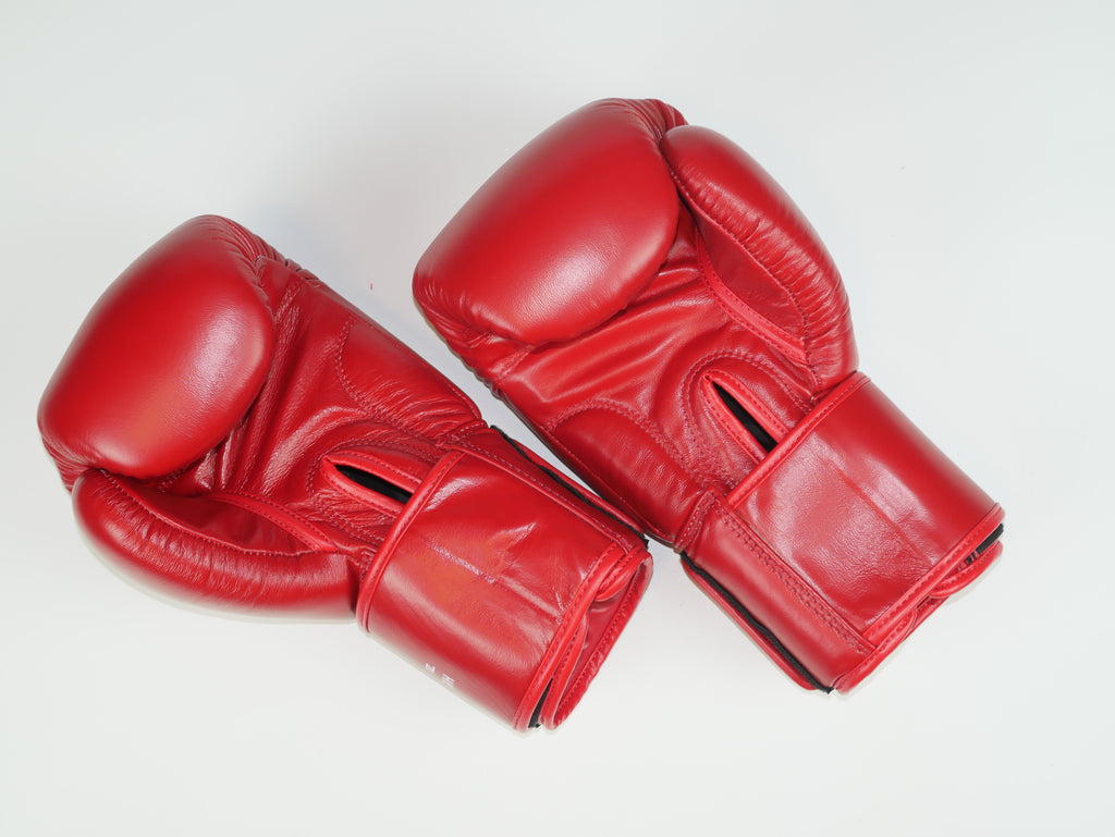 Windy Boxing Gloves Velcro Red — view 2, fight gear Phuket | MMAGuy