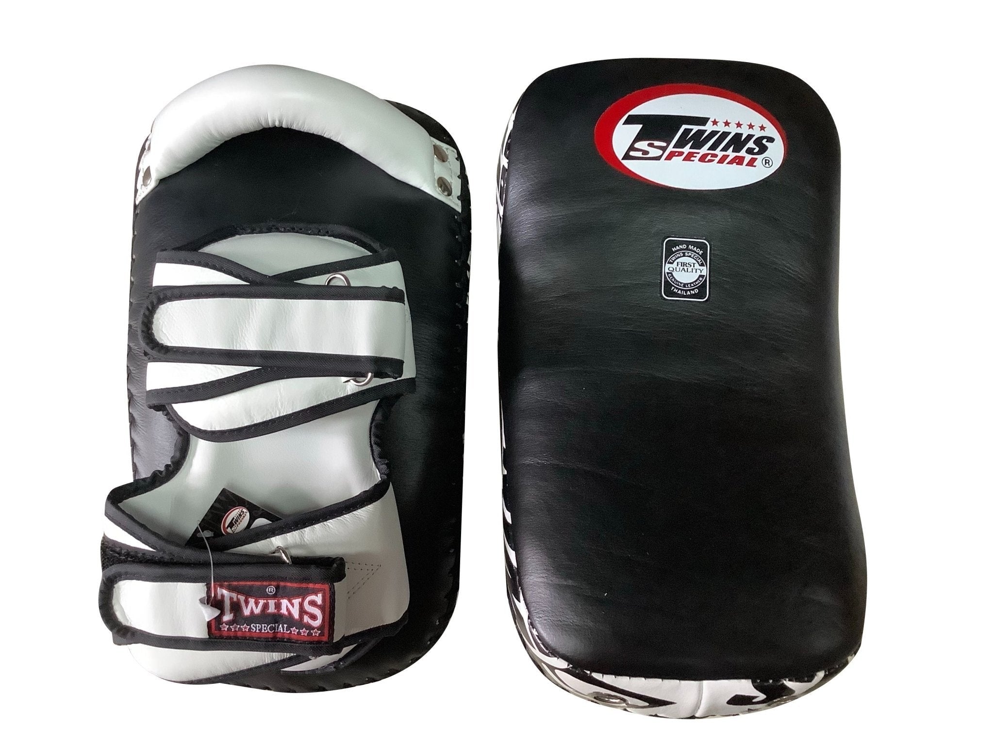 Twins Special Thai Pads KPL12 Black/White — fight gear in Phuket (Chalong) | MMAGuy