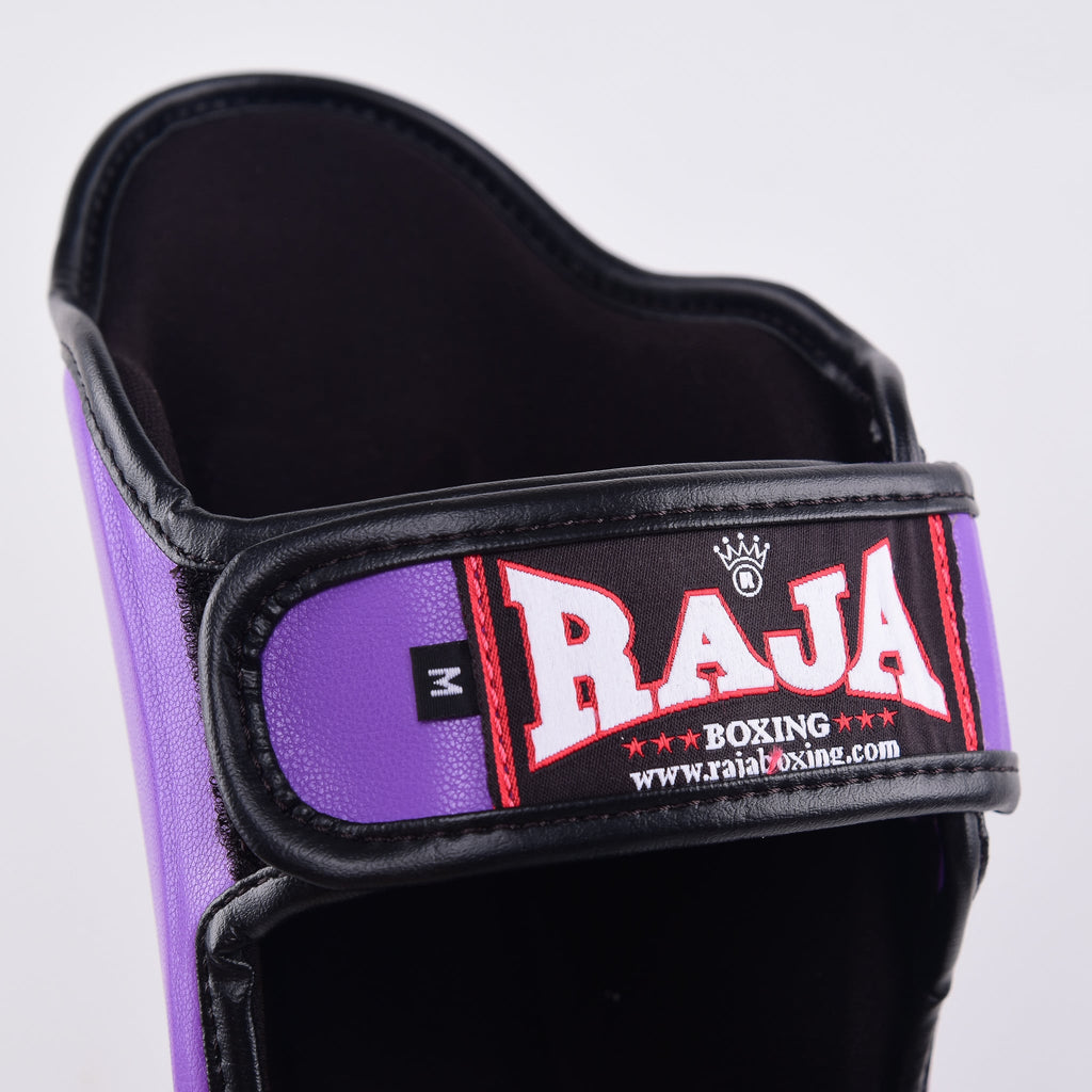 Raja Shin Guards — Lightweight V4 Purple — MMAGuy fight gear Phuket