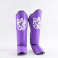 Raja Shin Guards — Lightweight V4 Purple — MMAGuy fight gear Phuket