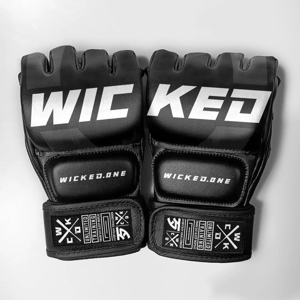 Wicked1 KRUZ MMA COMPETITION GLOVES Black — fight gear in Phuket (Chalong) | MMAGuy
