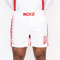 Wicked1 MMA SHORT TRACK WHITE