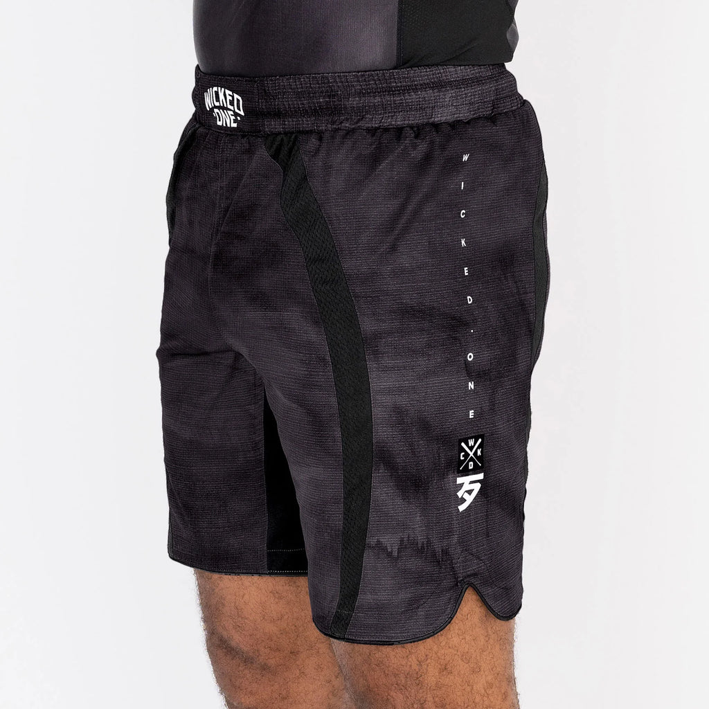 Wicked1 MMA SHORT EAGER CONTEST BLACK