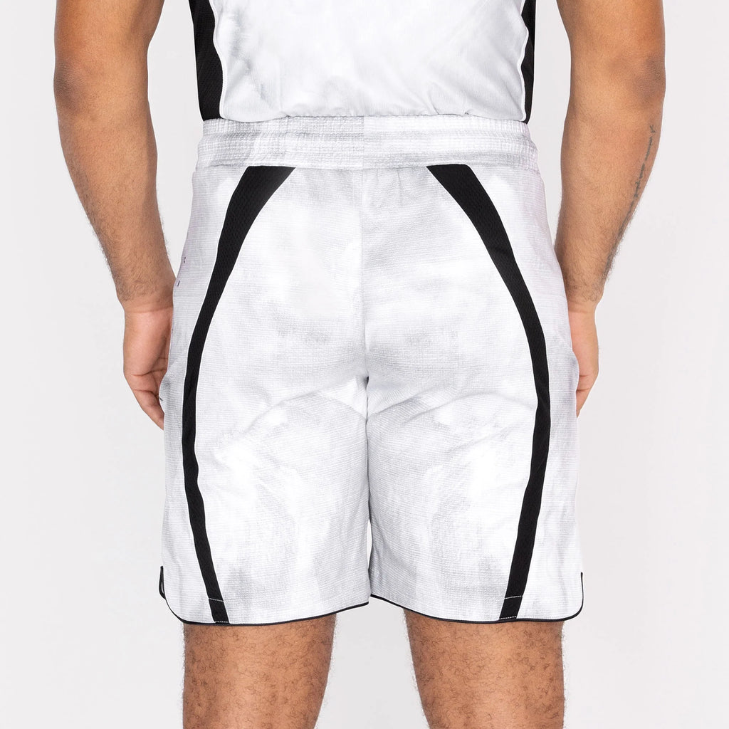 Wicked1 MMA SHORT EAGER CONTEST WHITE