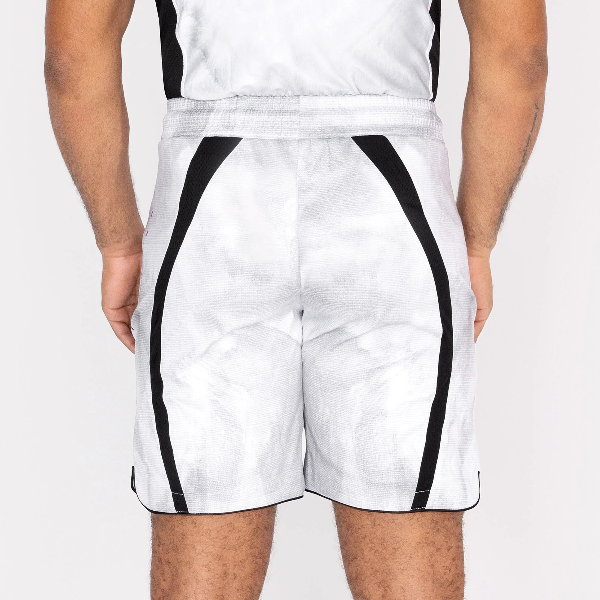 Wicked1 MMA SHORT EAGER CONTEST WHITE