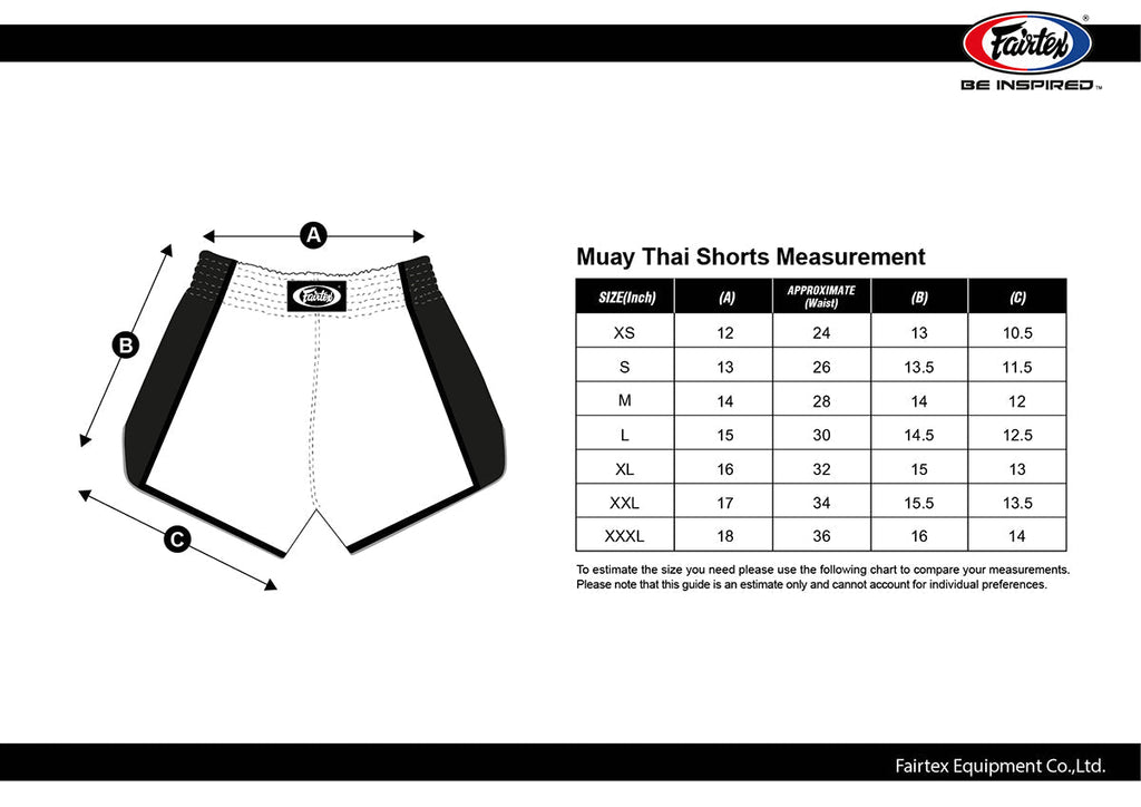 Fairtex BS1712 Muay Thai Shorts — MMAGuy fight gear Phuket