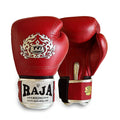 Raja Boxing Gloves — Double Line Red (RJB-P2-RED) — MMAGuy fight gear Phuket