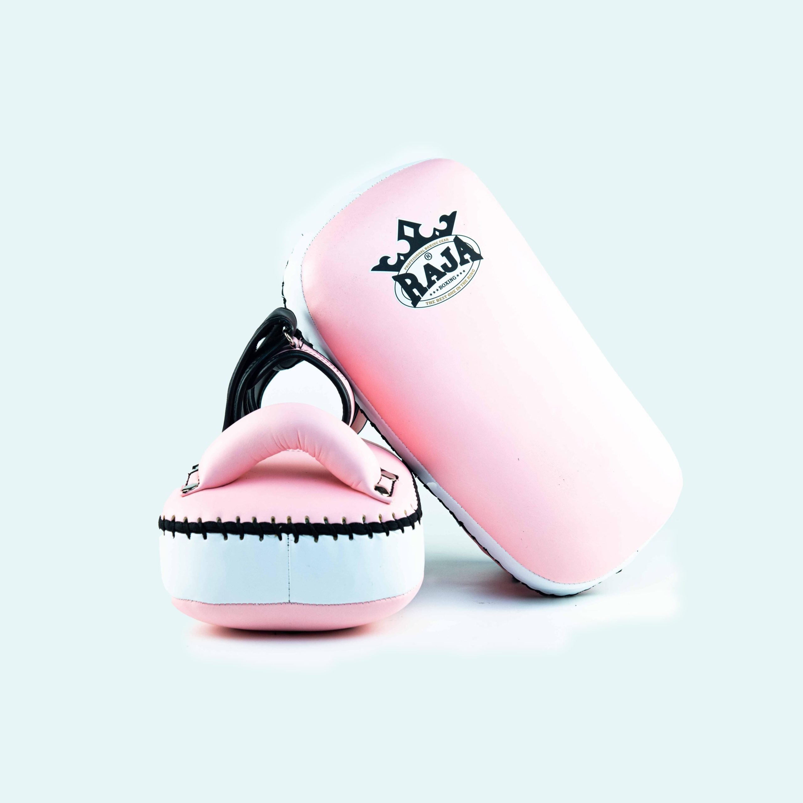 Raja Kicking Pads — Standard Pink — MMAGuy fight gear Phuket