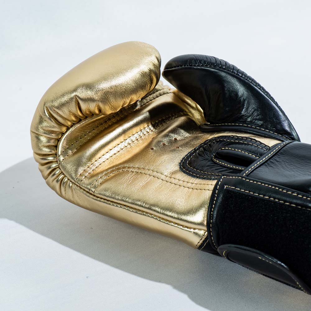 Raja Boxing Gloves — Air 2 Gold (RJB-S1A-GOLD) — MMAGuy fight gear Phuket