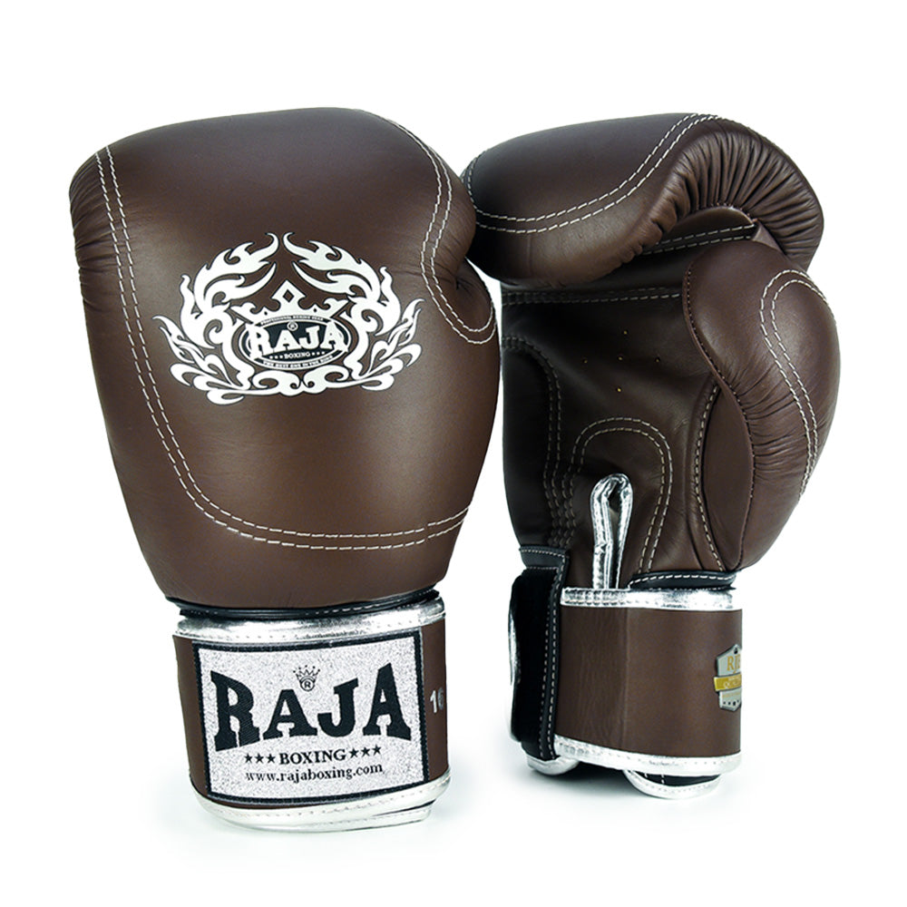 Raja Boxing Gloves — Double Line (RJB-P2) — MMAGuy fight gear Phuket