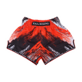 Raja Muay Thai Shorts — Red Brush (RK-12) — MMAGuy fight gear Phuket