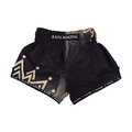 Raja Muay Thai Shorts — Gold Trim (RK-13) — MMAGuy fight gear Phuket