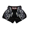 Raja Muay Thai Shorts — Twin Skull (RK-15) — MMAGuy fight gear Phuket