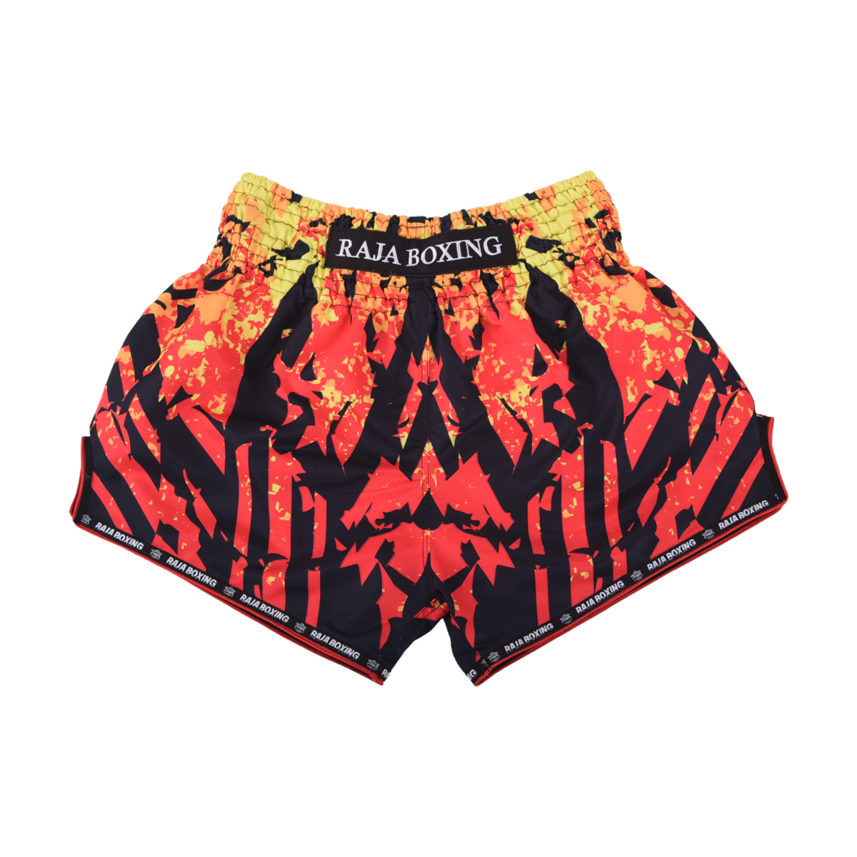 Raja Muay Thai Shorts — Fire Shard (RK-6) — MMAGuy fight gear Phuket
