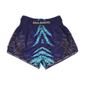 Raja Muay Thai Shorts — Blue Arrow (RK-1) — MMAGuy fight gear Phuket