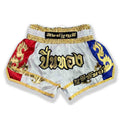 Raja Muay Thai Shorts — Thai Flag Gold — MMAGuy fight gear Phuket