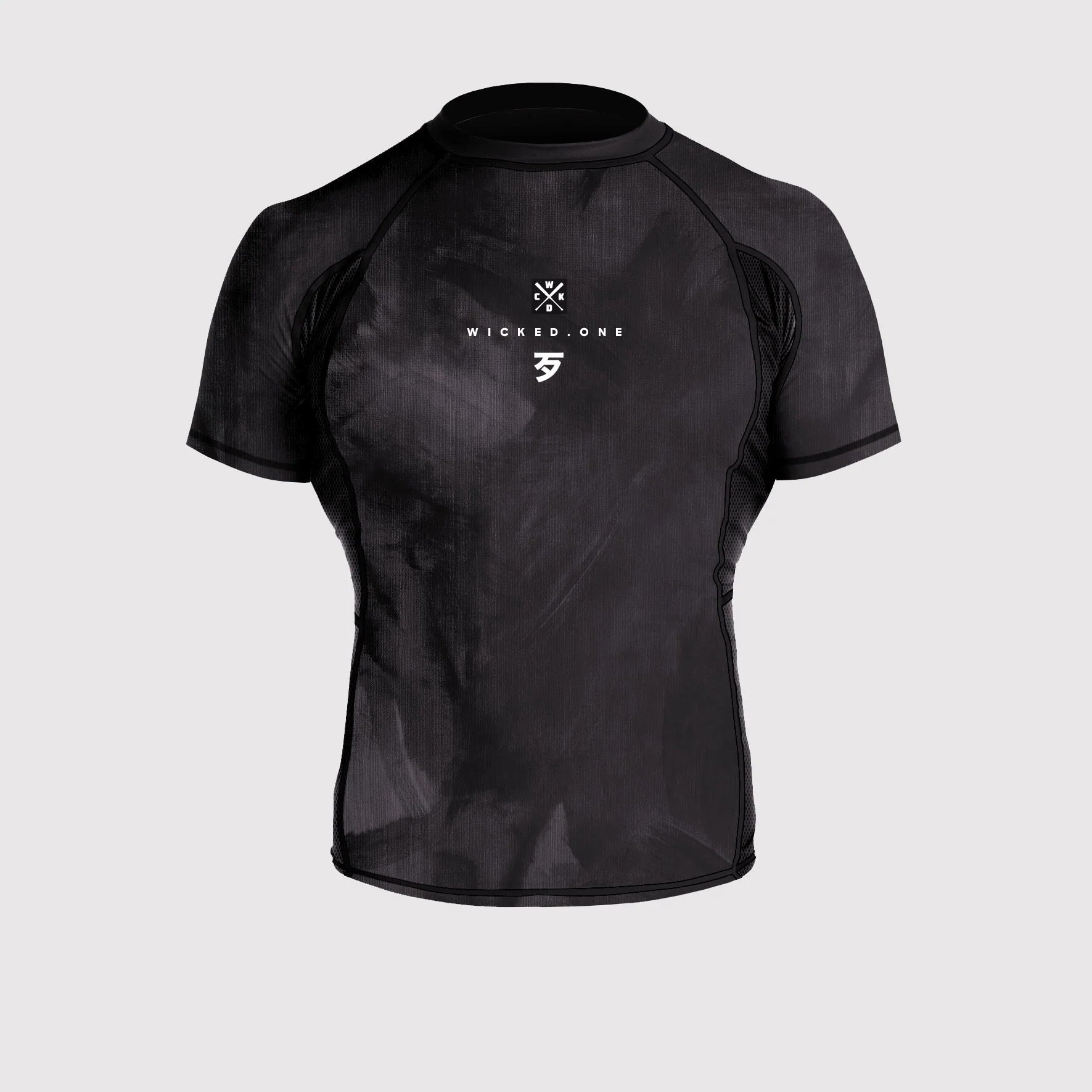 Wicked1 RASHGUARD CONTEST BLACK