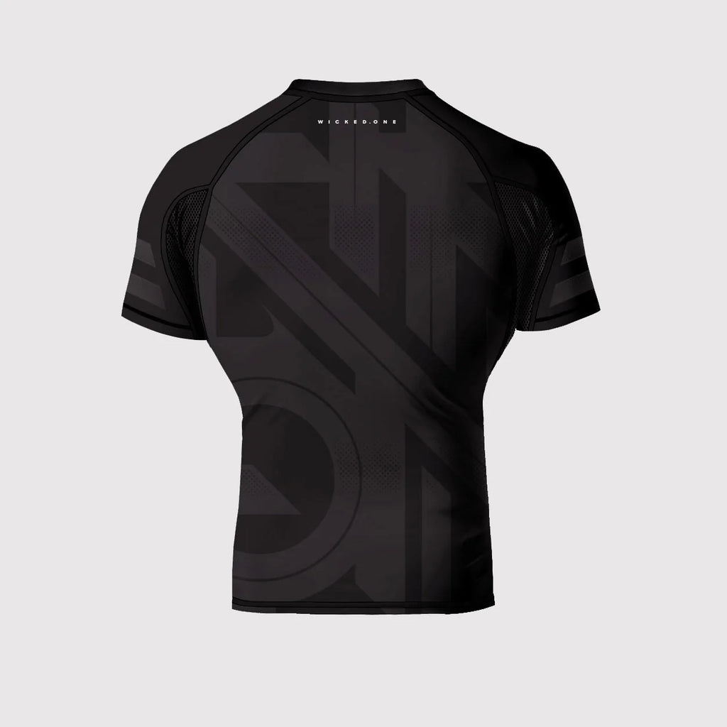 Wicked1 RASHGUARD OUTSIDERZ BLACK