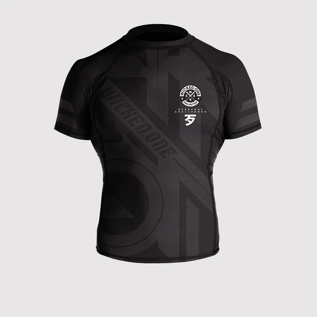 Wicked1 RASHGUARD OUTSIDERZ BLACK