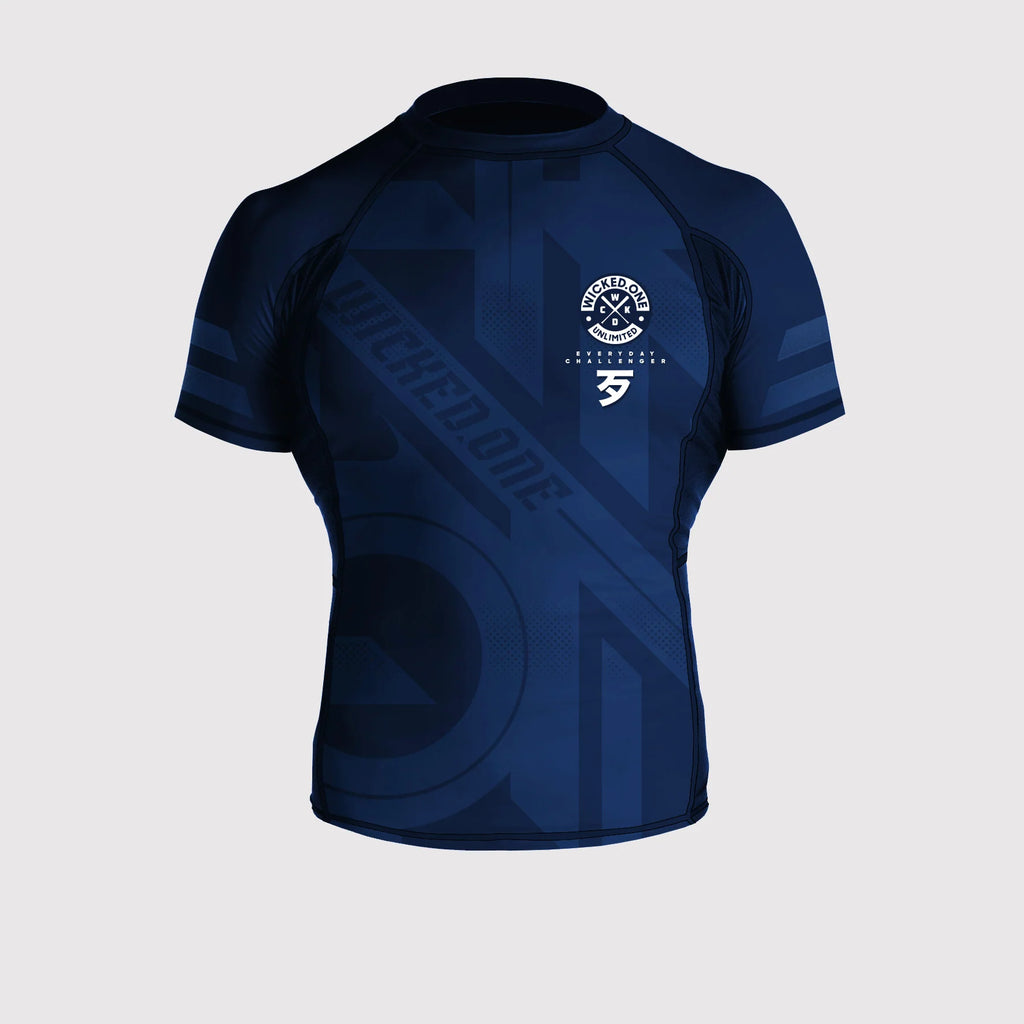 Wicked1 RASHGUARD OUTSIDERZ NAVY