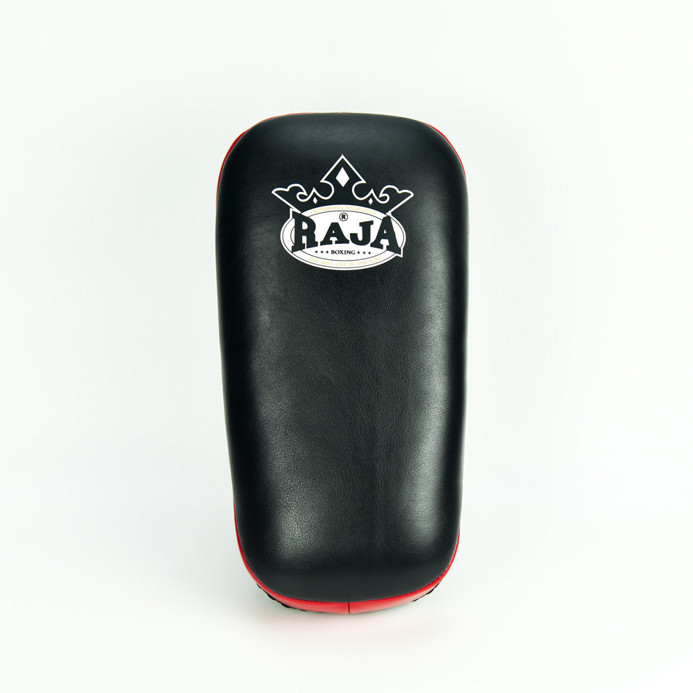 Raja Kicking Pads — Black Red — MMAGuy fight gear Phuket