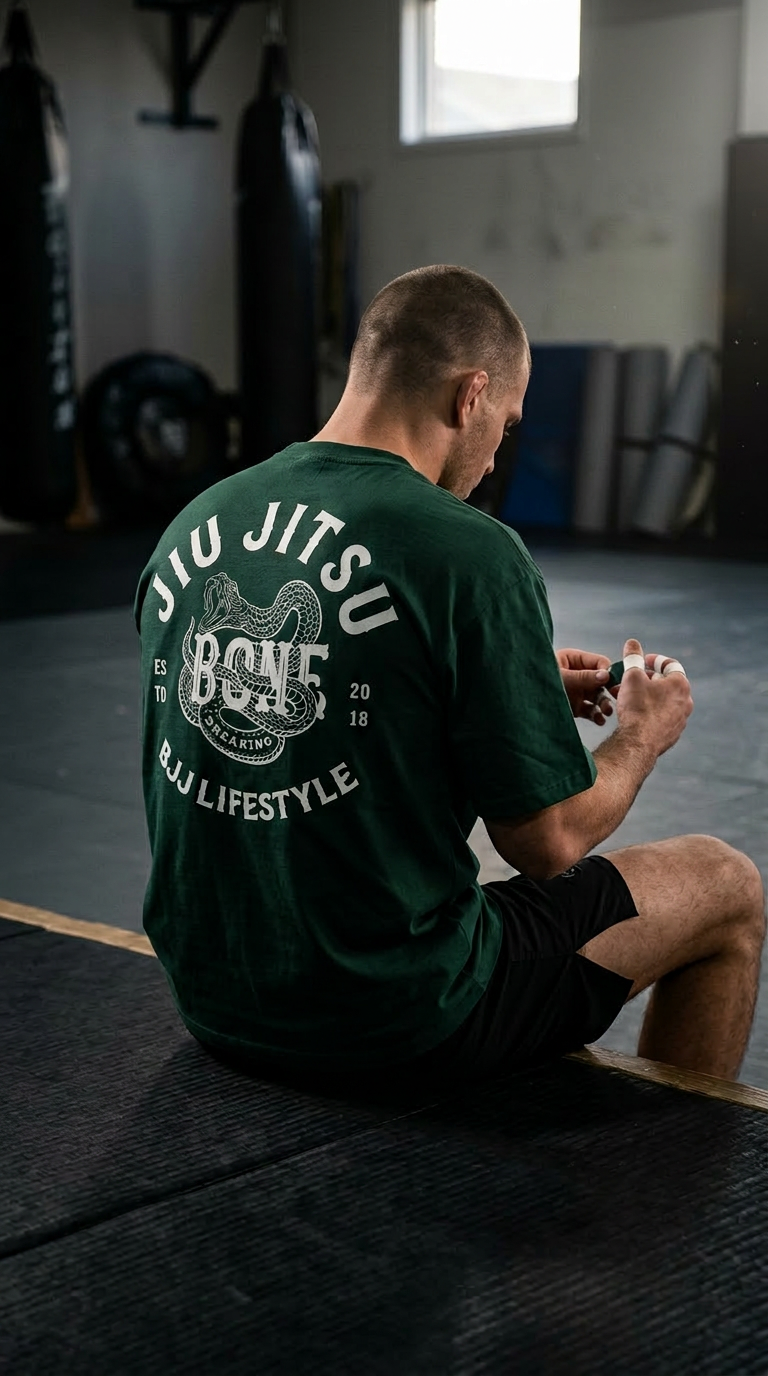 Jiu Jitsu Breaking Bone Oversize T-Shirt - Technical Mastery | Bjjlifestyle