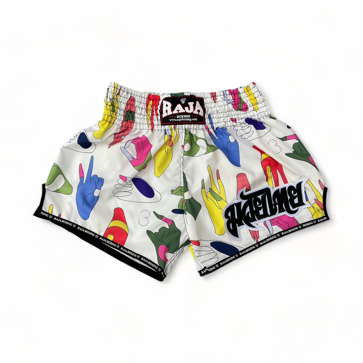 Raja Muay Thai Shorts — Chilli (SP66-060) — MMAGuy fight gear Phuket