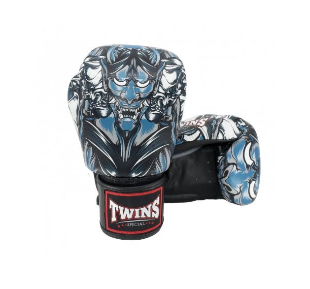 Twins Special Gloves Fbgvl3-58 Grey Black — view 3, fight gear Phuket | MMAGuy