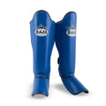 Raja Shin Guards — Blue Kickboxing Protection — MMAGuy fight gear Phuket