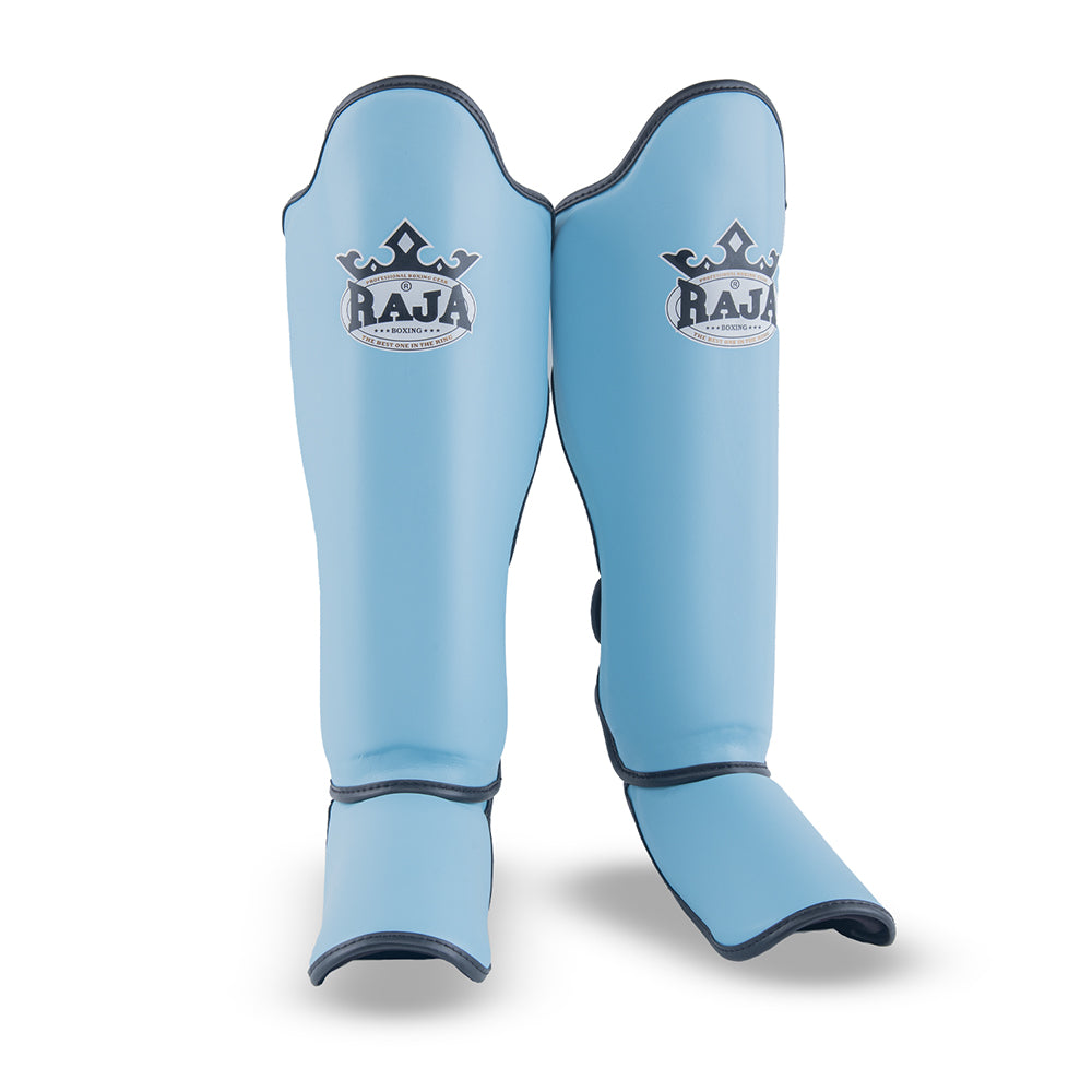 Raja Shin Guards — Lightweight Light Blue — MMAGuy fight gear Phuket
