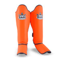 Raja Shin Guards — Lightweight Orange — MMAGuy fight gear Phuket