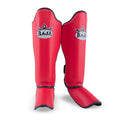 Raja Shin Guards — Red Kickboxing Protection — MMAGuy fight gear Phuket