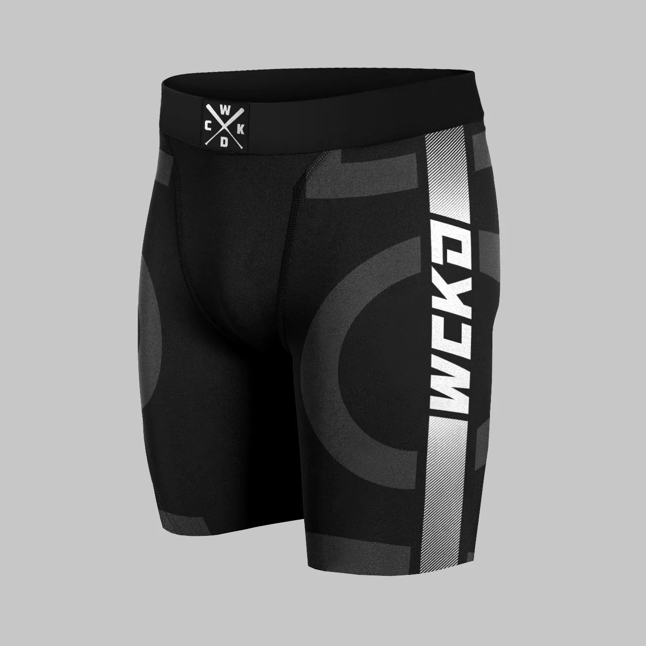 Wicked1 COMPRESSION SHORTS KRUZ BLACK