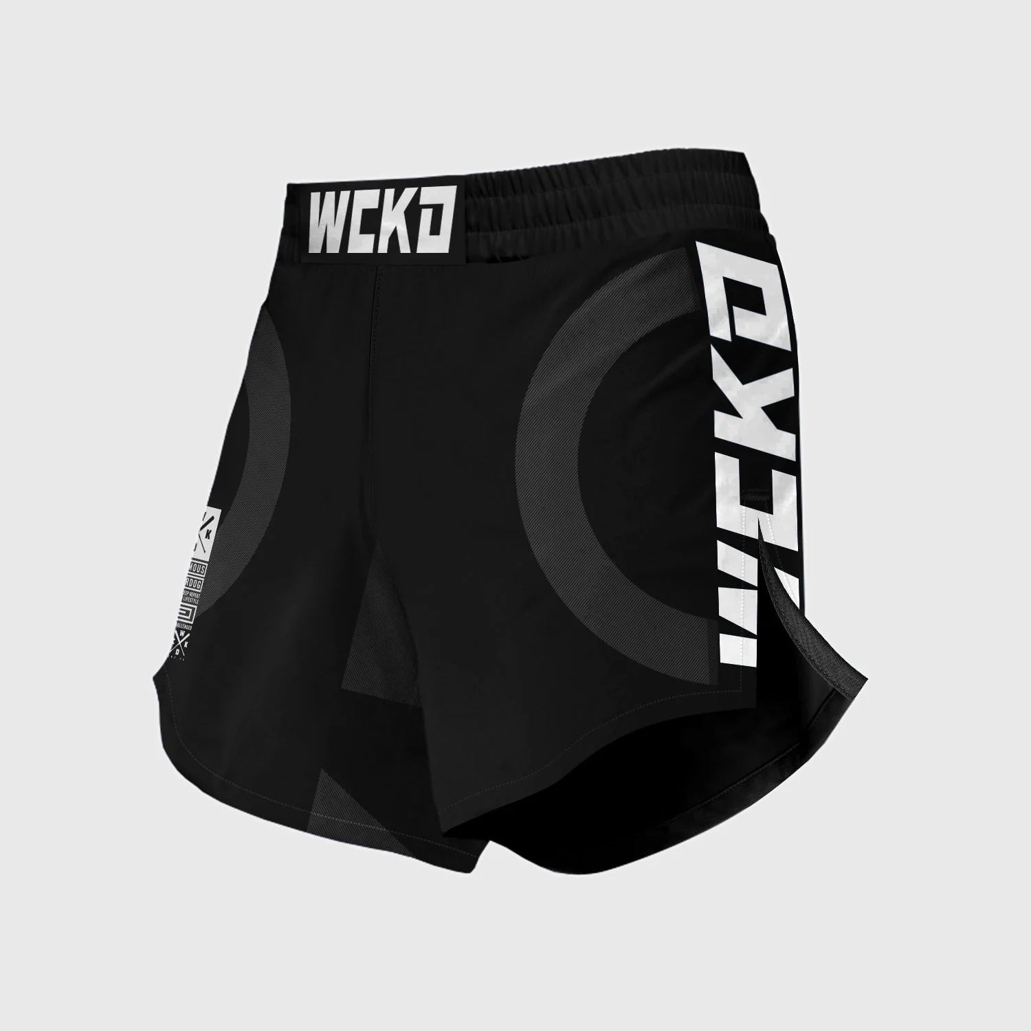Wicked1 MMA SHORTS ELEMENT KRUZ NOIR