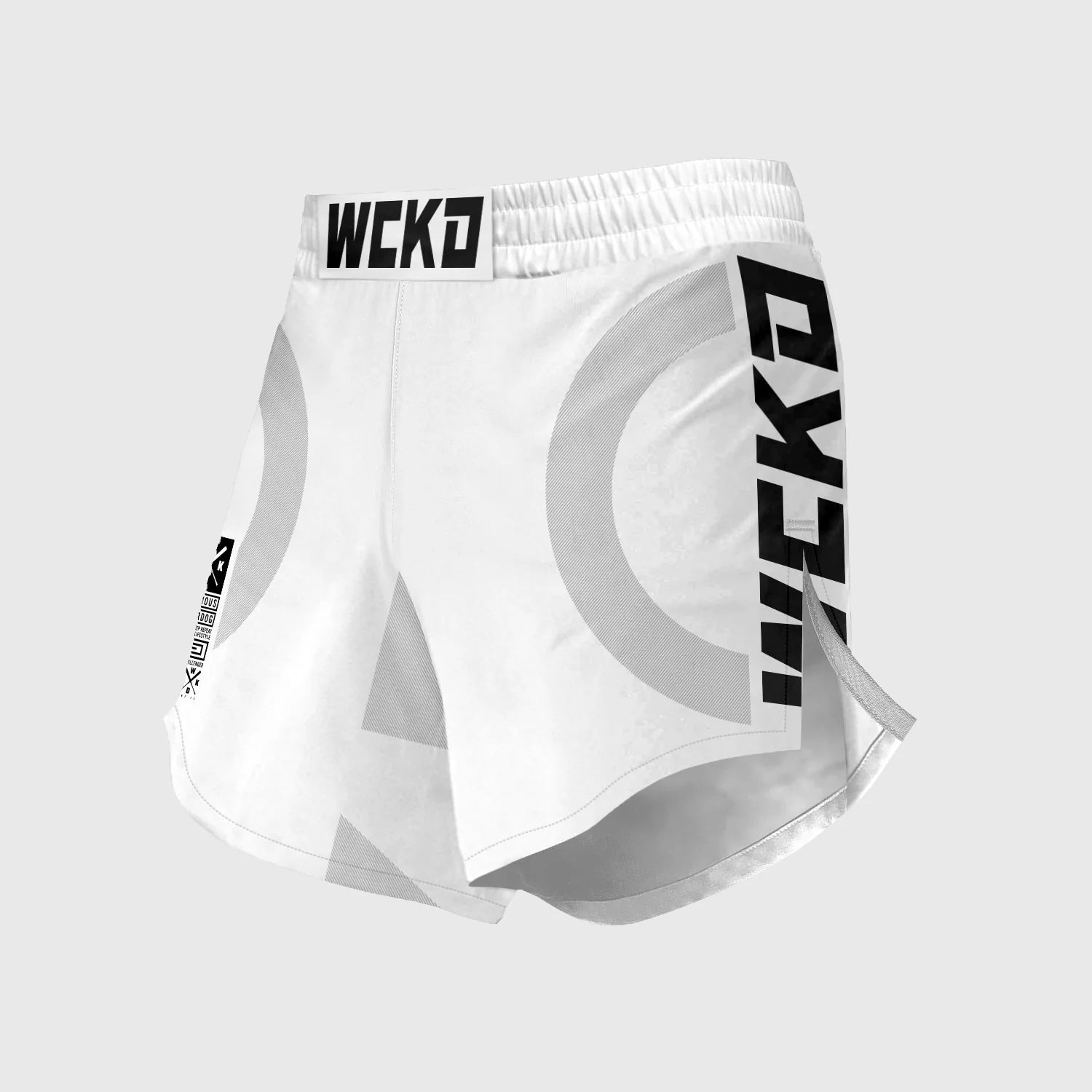 Wicked1 MMA SHORT ELEMENT KRUZ WHITE