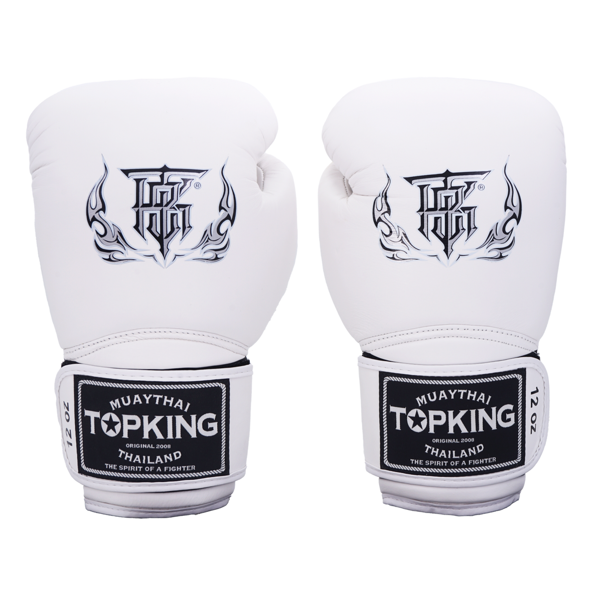 Top King Super Air Boxing Gloves White