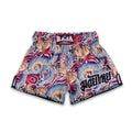Raja Muay Thai Shorts — Tiger Dragon Celestial Power — MMAGuy fight gear Phuket