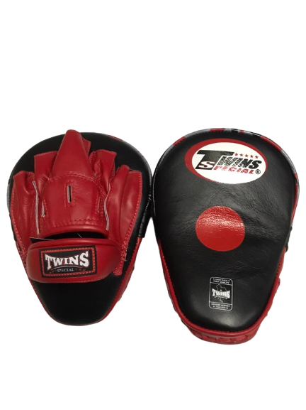 Twins Special Focus Mitts PML10 Black/Red — MMAGuy fight gear Phuket