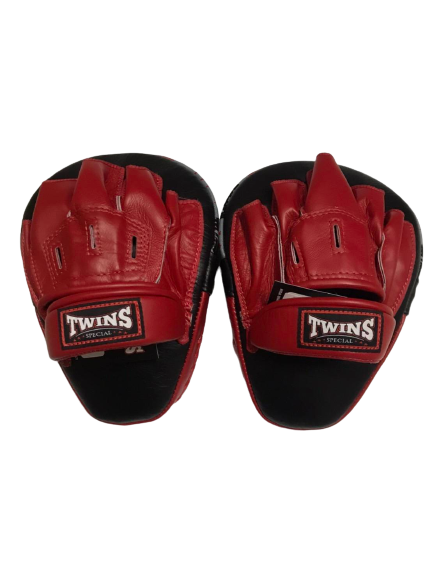 Twins Special Focus Mitts PML10 Black/Red — MMAGuy fight gear Phuket