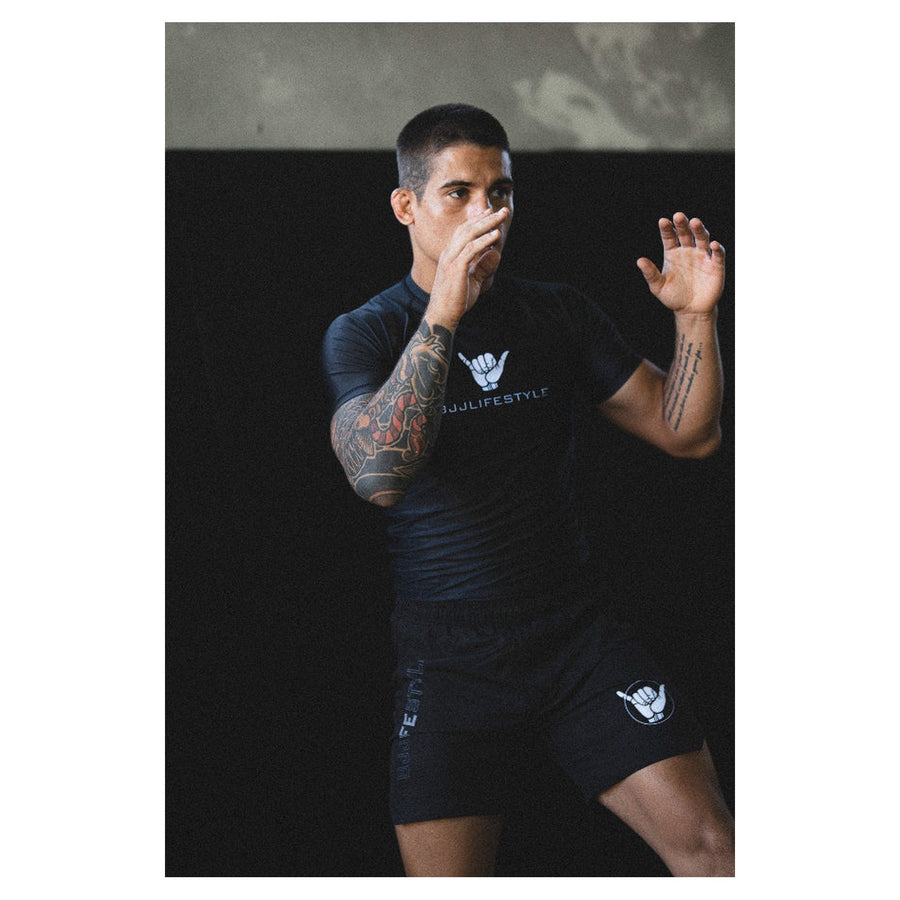 BJJ Compression Rashguard - Short Sleeve Grappling Armor | Bjjlifestyle — card image