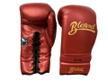 Blegend Boxing Gloves BGLLP Lace Up Red Shiny