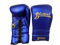 Blegend Boxing Gloves BGLLP Lace Up Shiny Blue