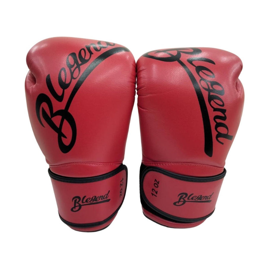 Blegend Boxing Gloves BGL32 Ultimate Velcro Red Black — card image