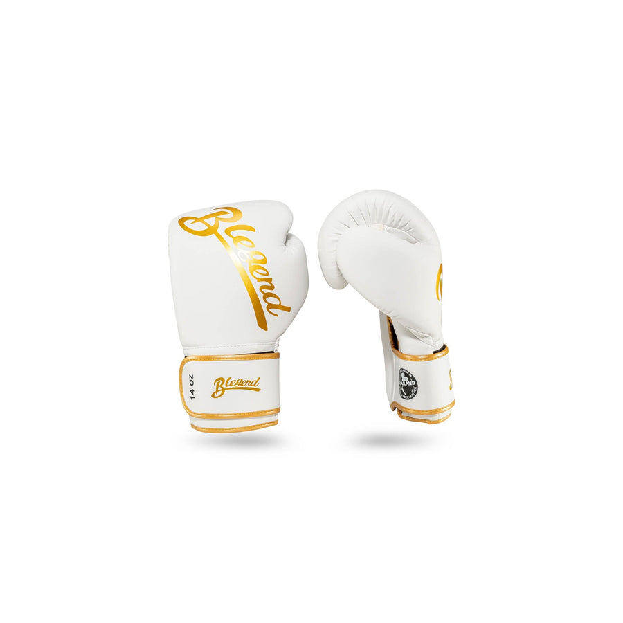 Blegend Boxing Gloves BGL32 Ultimate Velcro White — card image