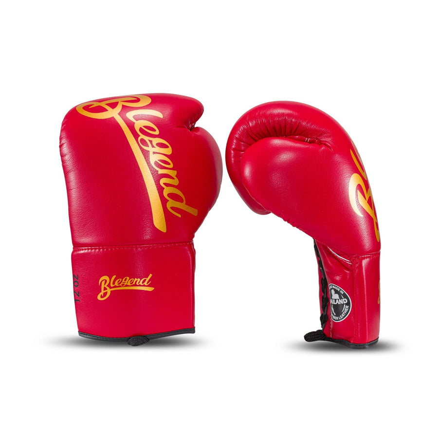 Blegend Boxing Gloves Lace Up Upstyle Red — card image