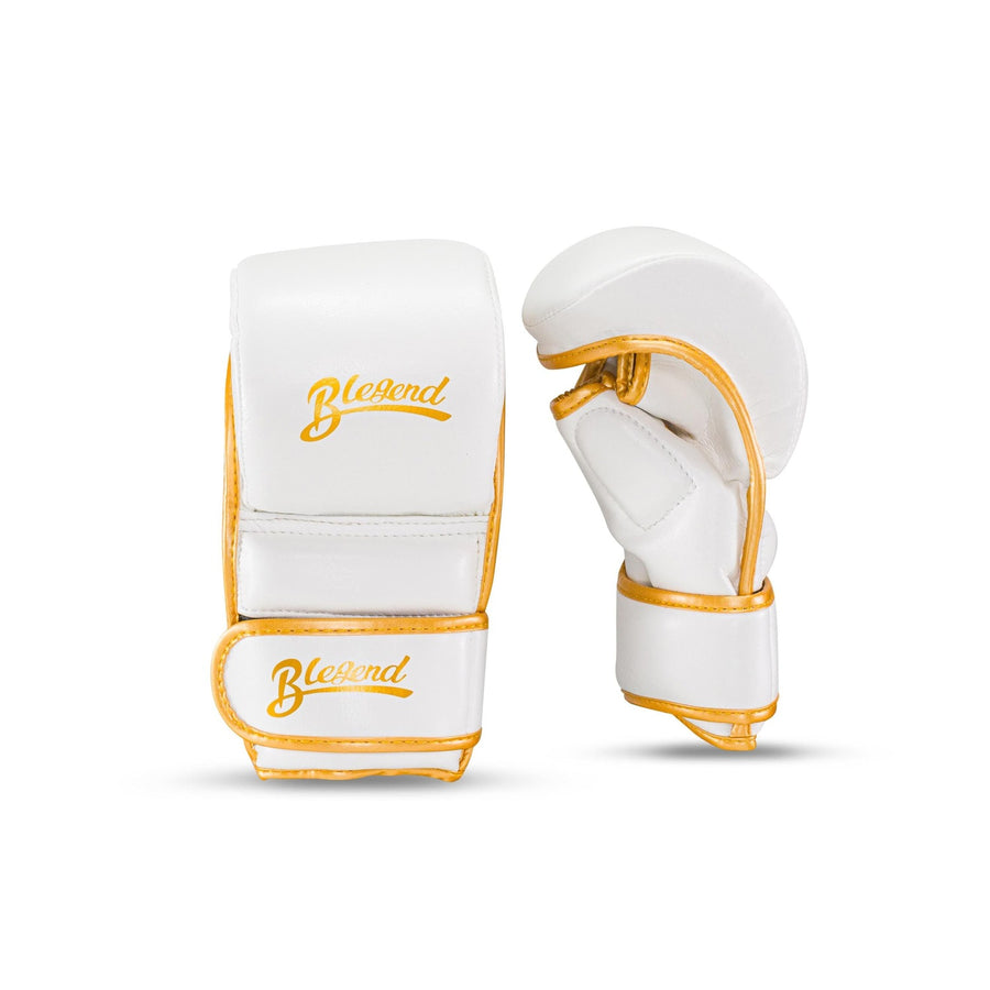 Blegend MMA Gloves Champion 3x White Gold — card image