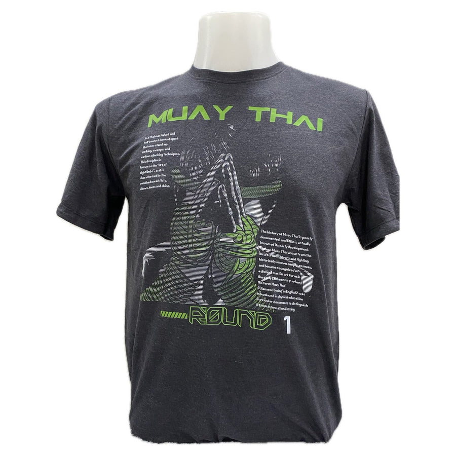 Blegend Muay Thai T-Shirt  Erke Black — card image