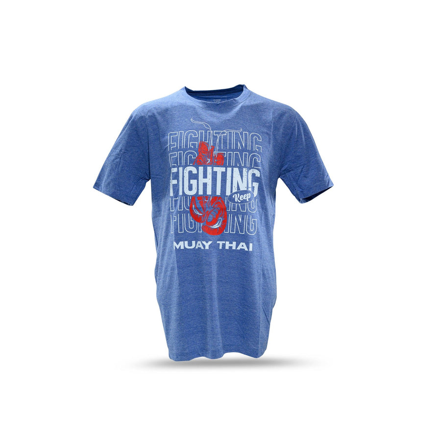 Blegend Muay Thai T-Shirt Erke Blue — card image